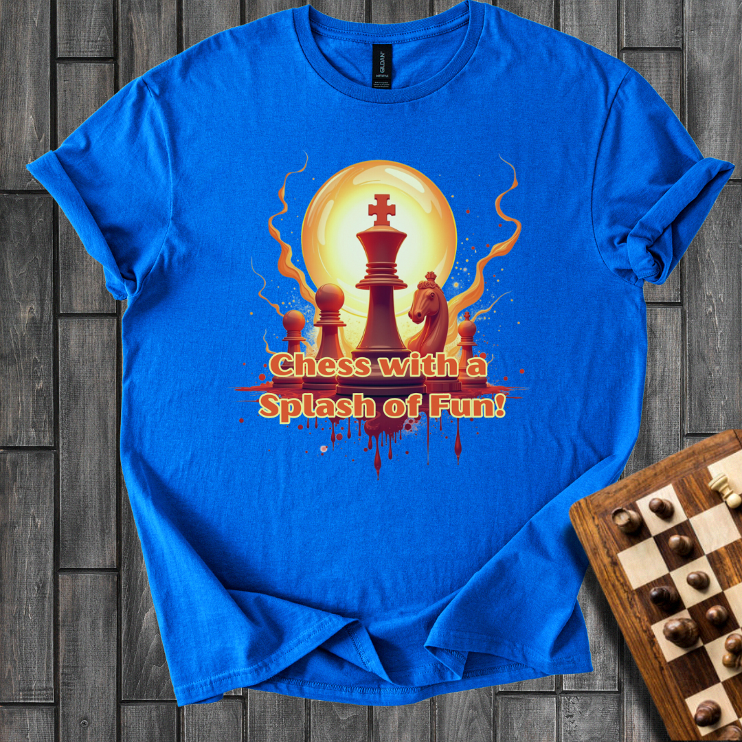 Splash of Fun Chess T-Shirt