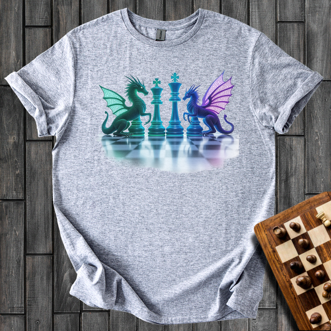 Mystic Dragon Chess T-Shirt
