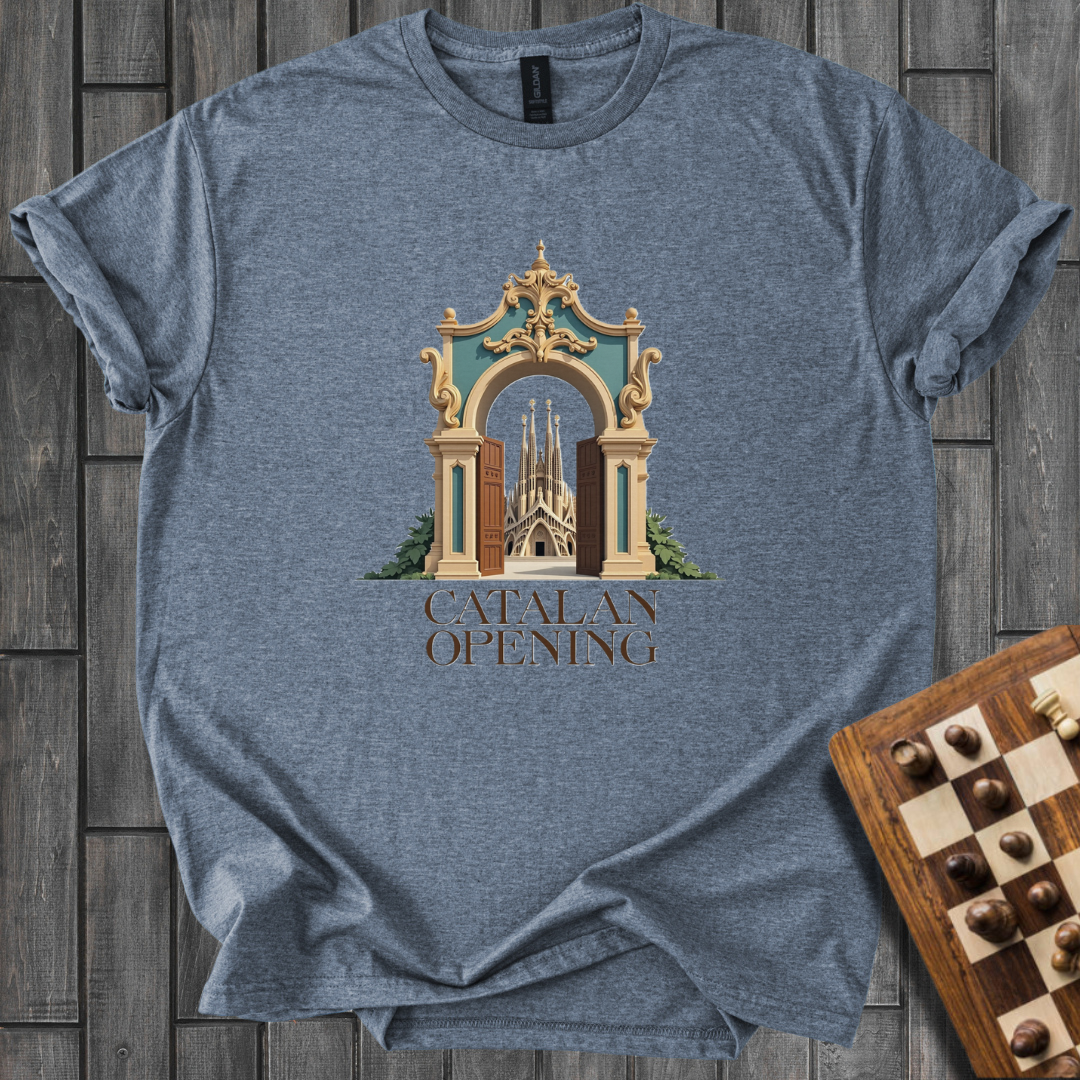 Catalan Opening Chess T-Shirt
