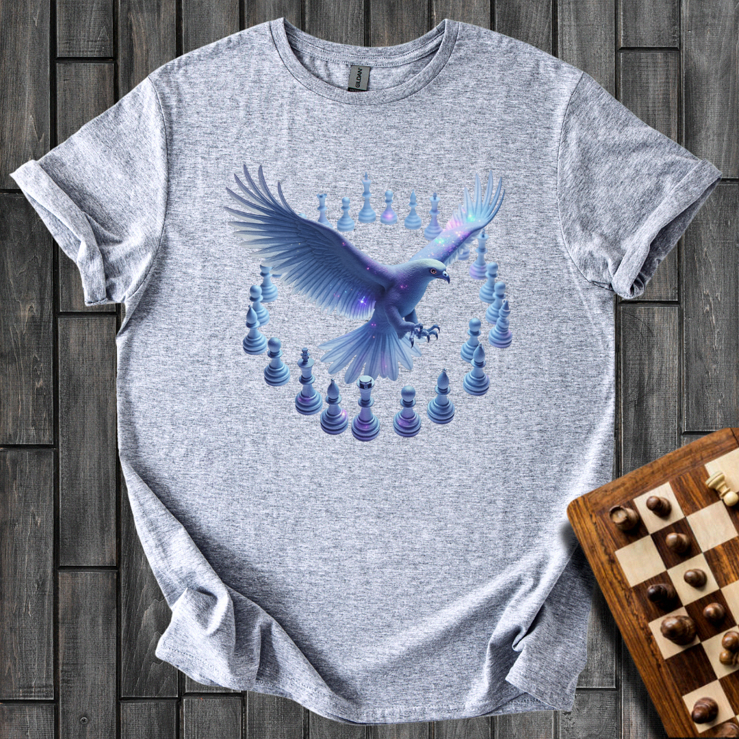 Blue Circle Chess T-Shirt