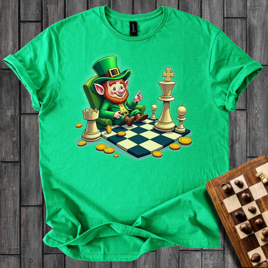 Lucky Gambit Chess T-Shirt