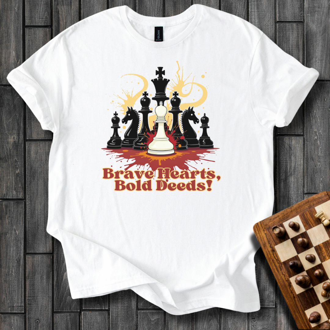 Big Heart Chess T-Shirt