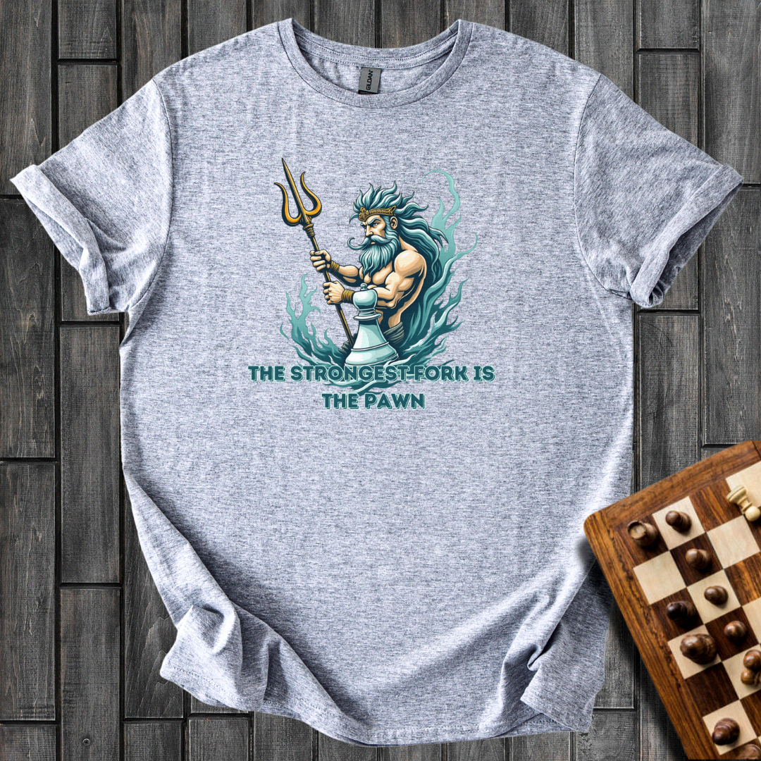 Poseidons Fork Chess T-Shirt