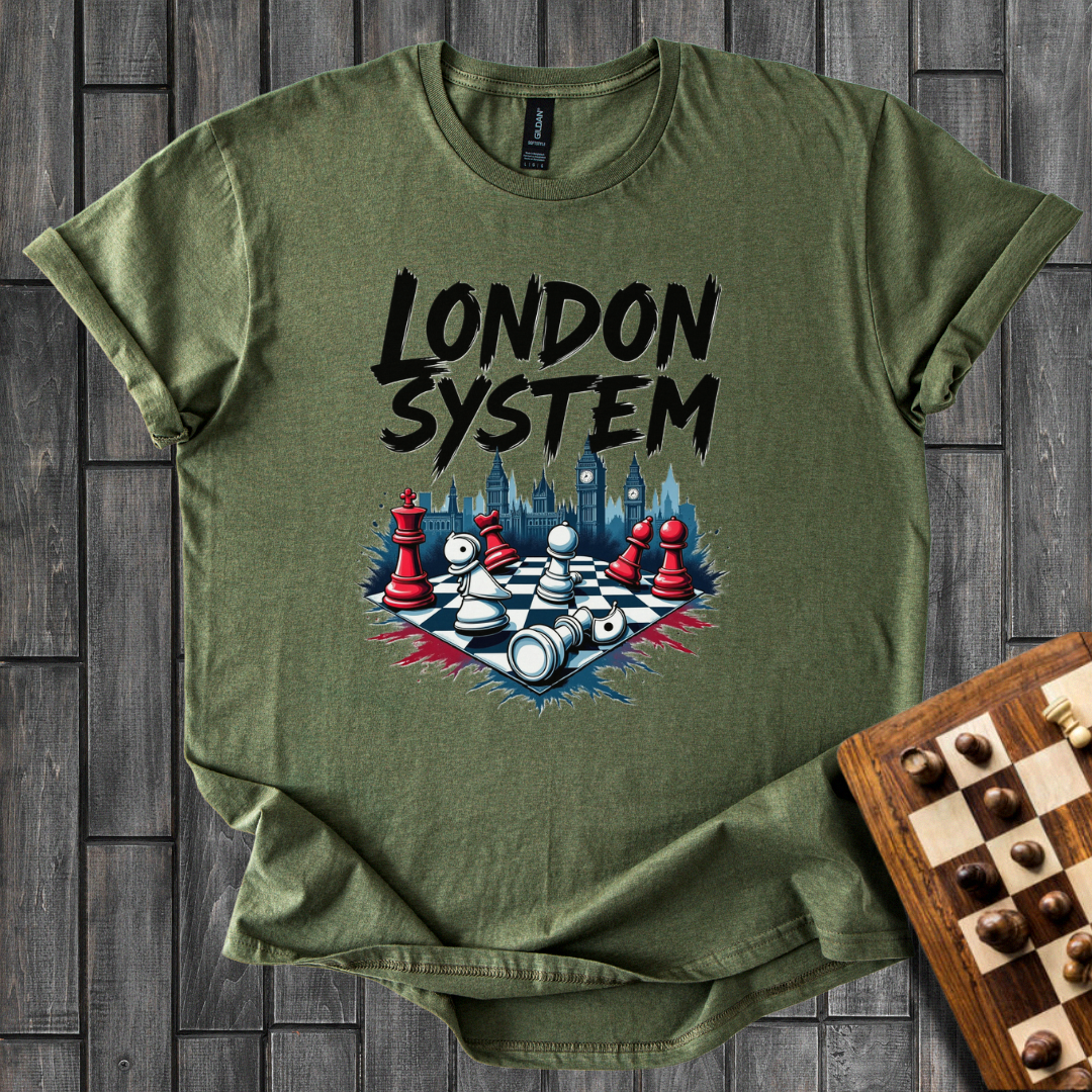 London System Chess T-Shirt