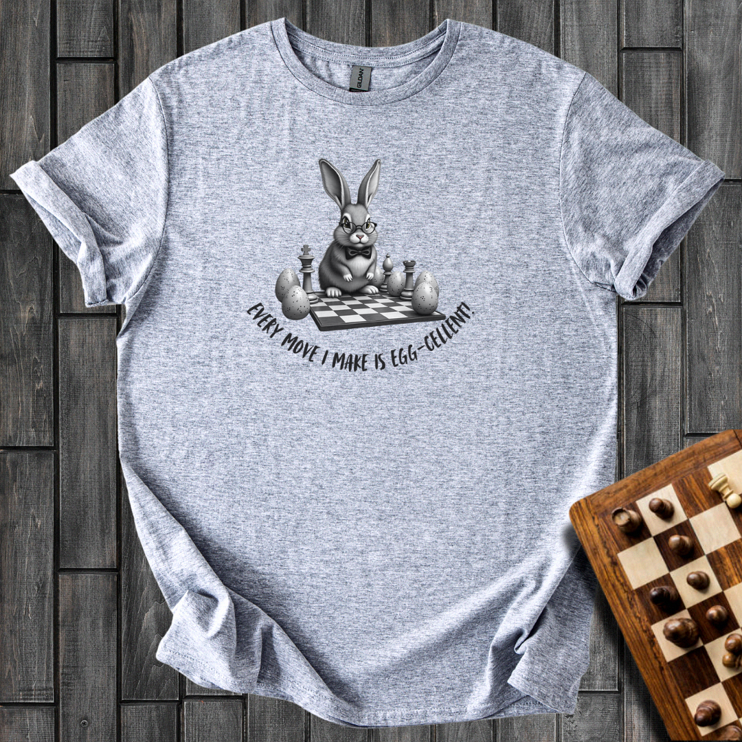 Egg-cellent Move Chess T-Shirt