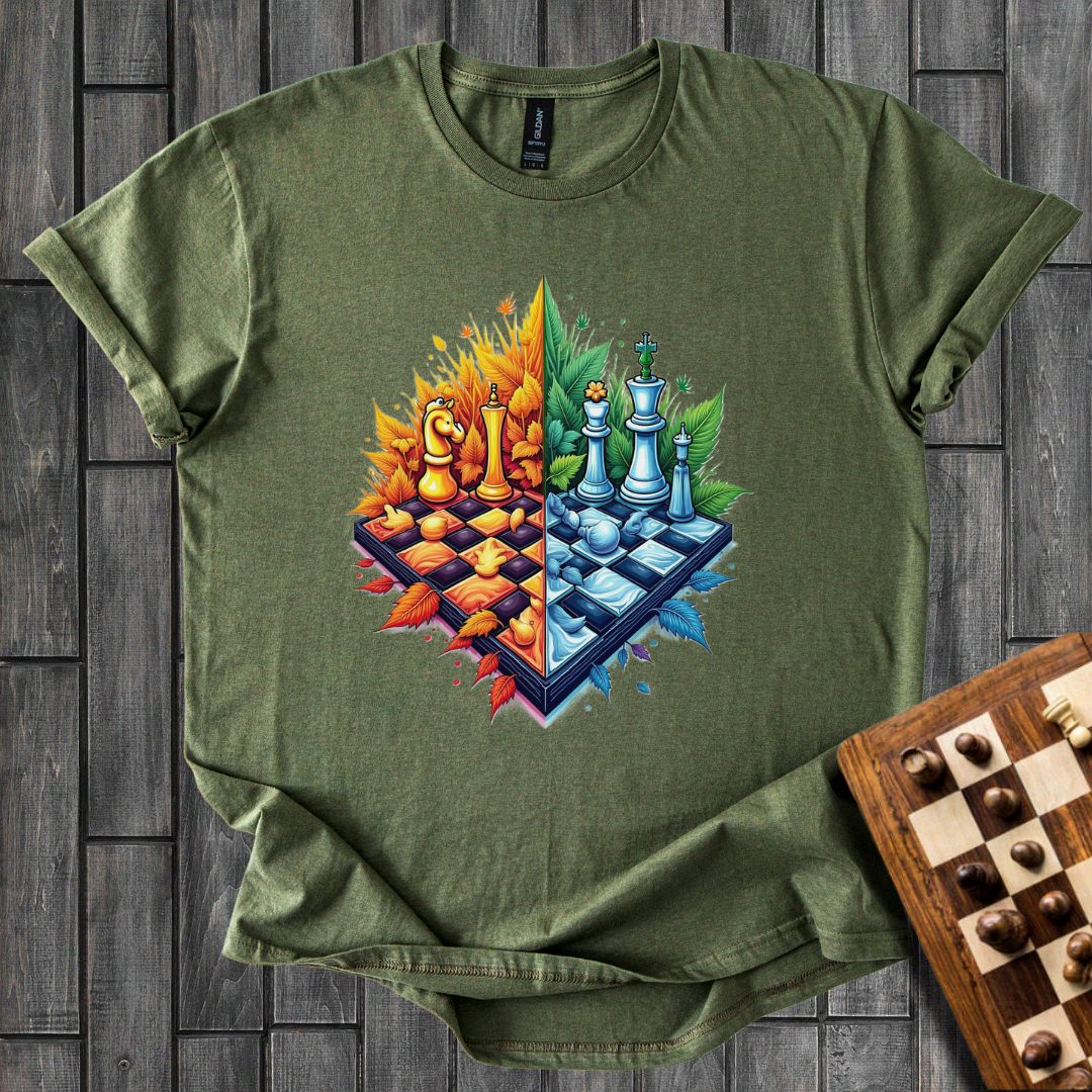 Divided Board Chess T-Shirt