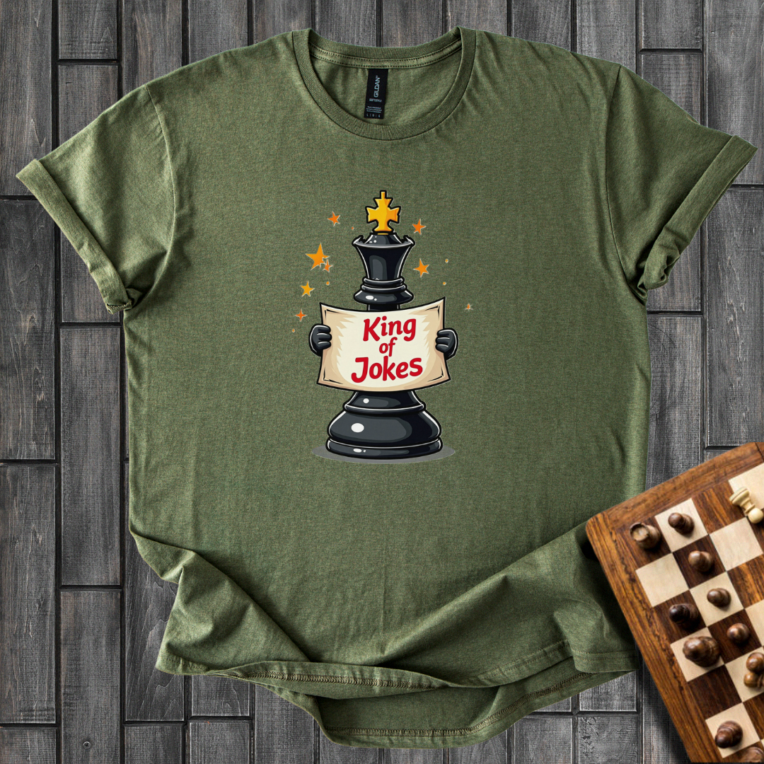 King of Jokes Chess T-Shirt