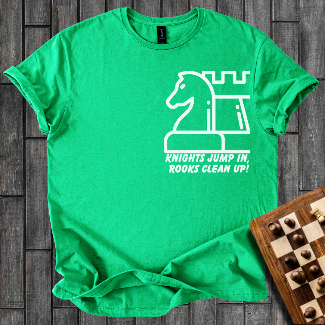 Knight & Rook Chess T-Shirt