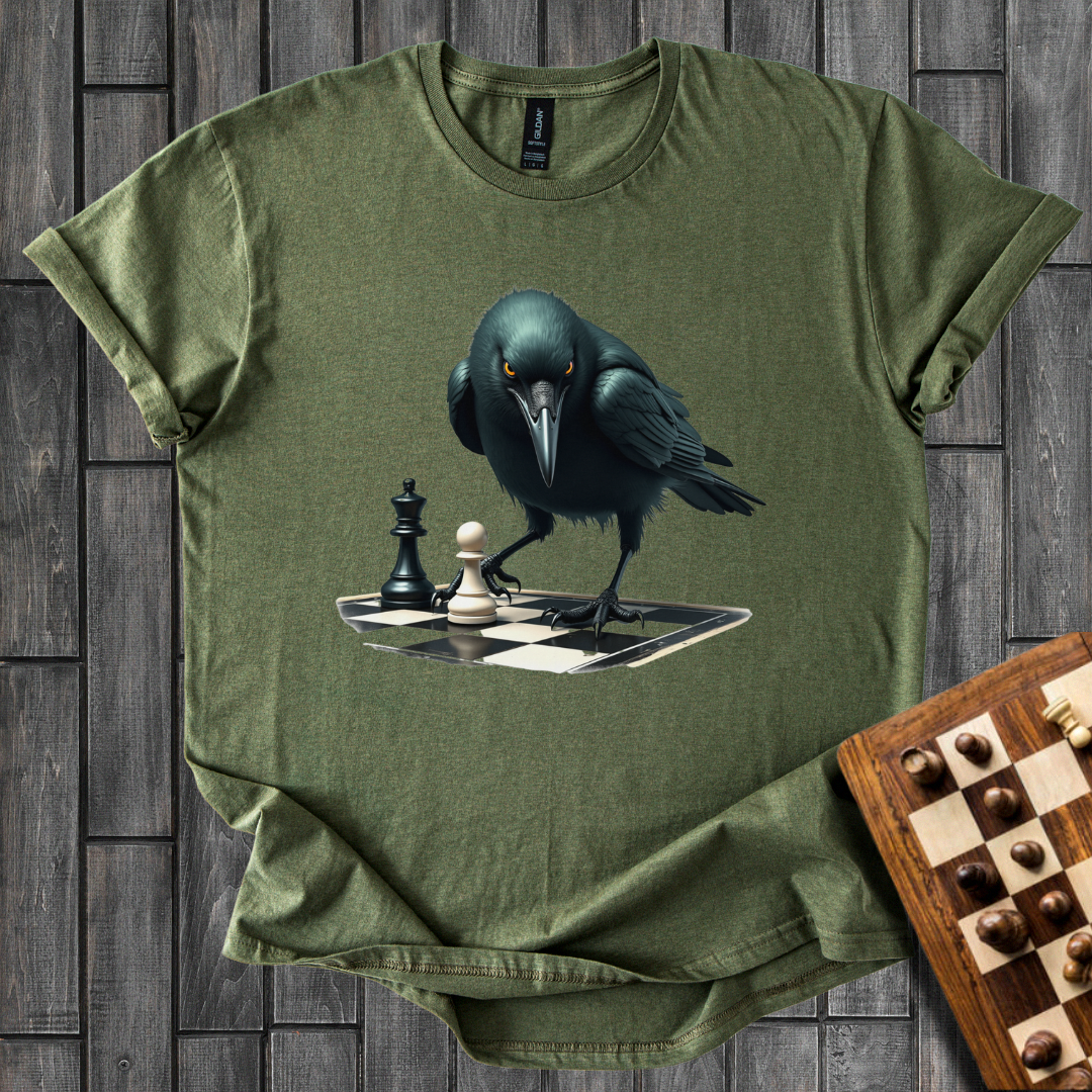 The Cunning Crow Chess T-Shirt