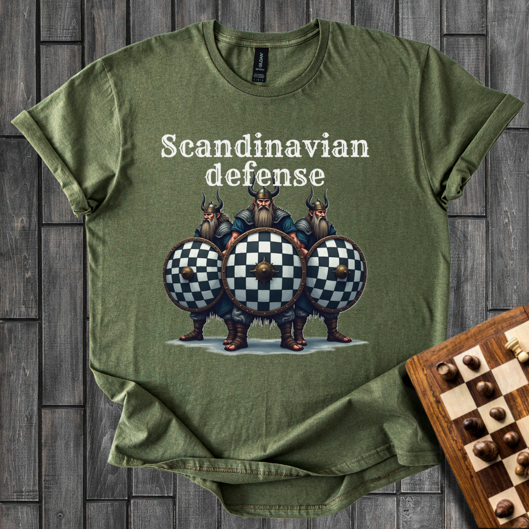 Scandinavian Defense Chess T-Shirt