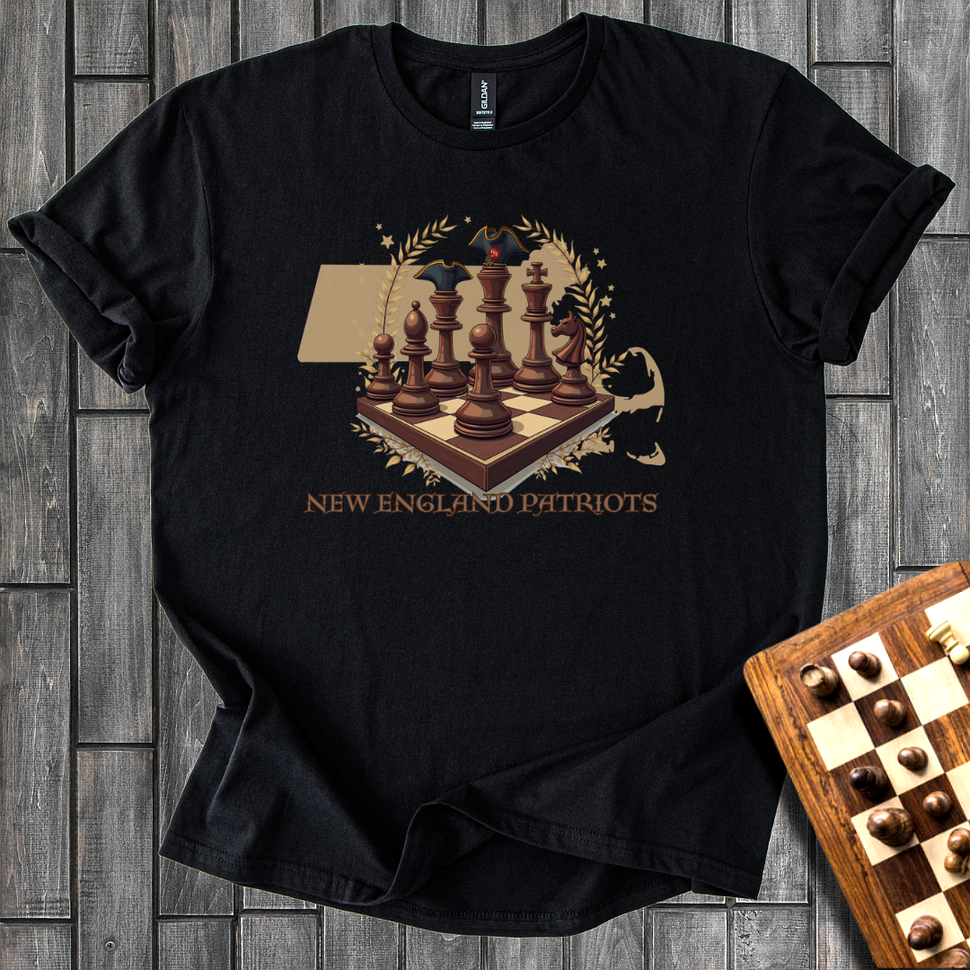 New England Patriots Chess T-Shirt