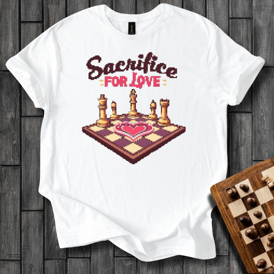 Sacrifice For Love Chess T-Shirt