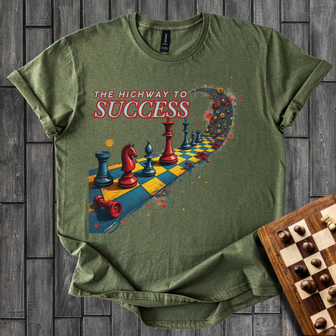The Highway to Success Chess T-Shirt