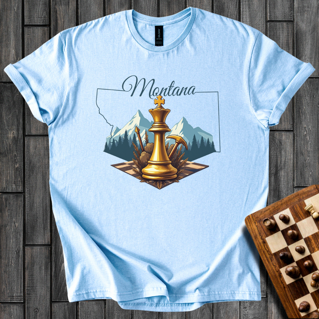 Rocky Mountain Gambit Chess T-Shirt