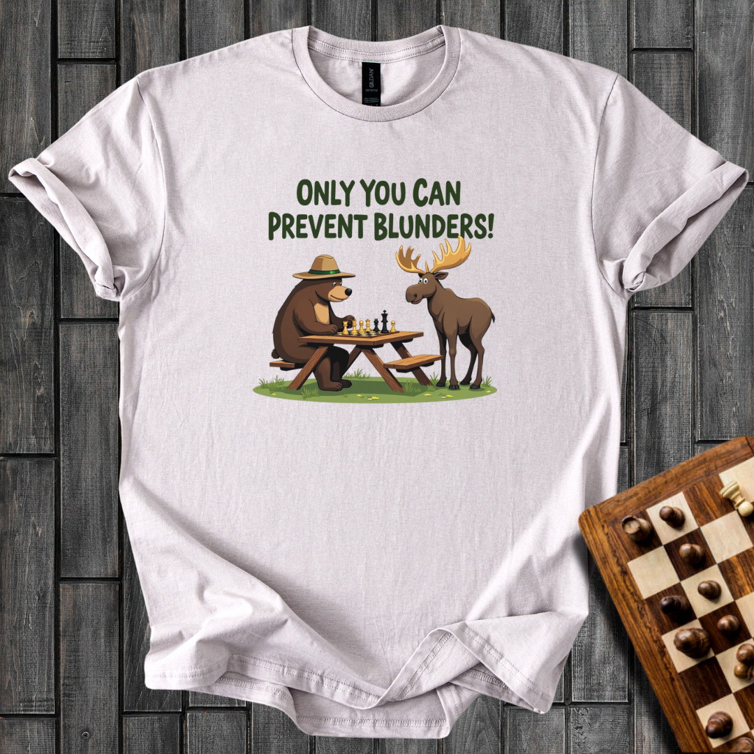 Forest Clash Chess T-Shirt