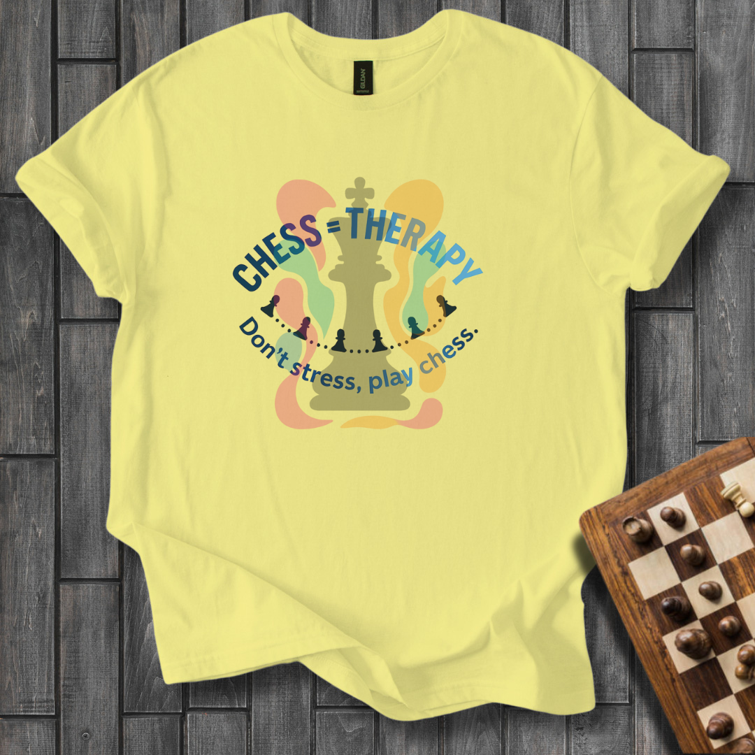 Chess=Therapy T-Shirt