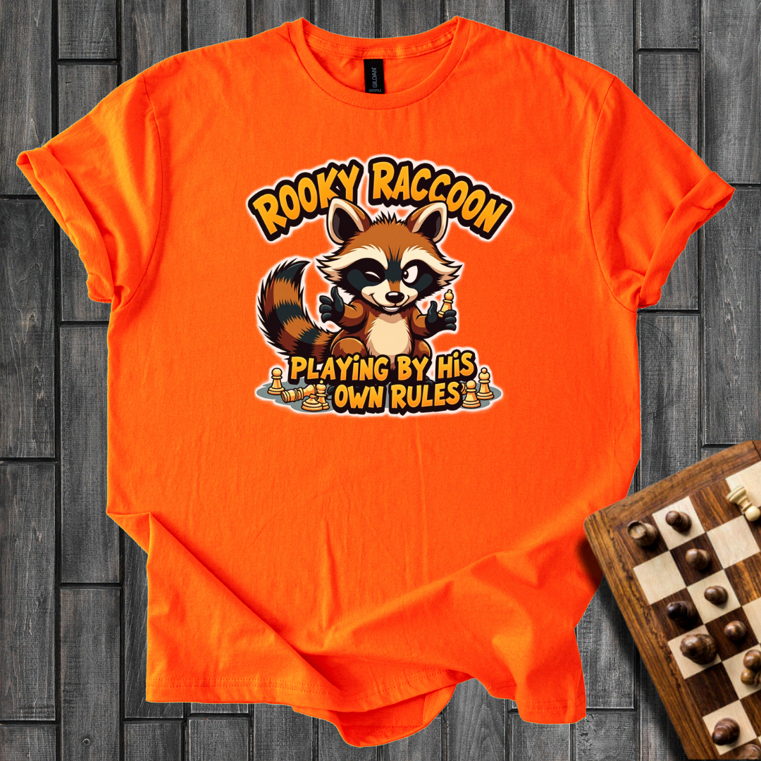 Rooky Raccoon Chess T-Shirt