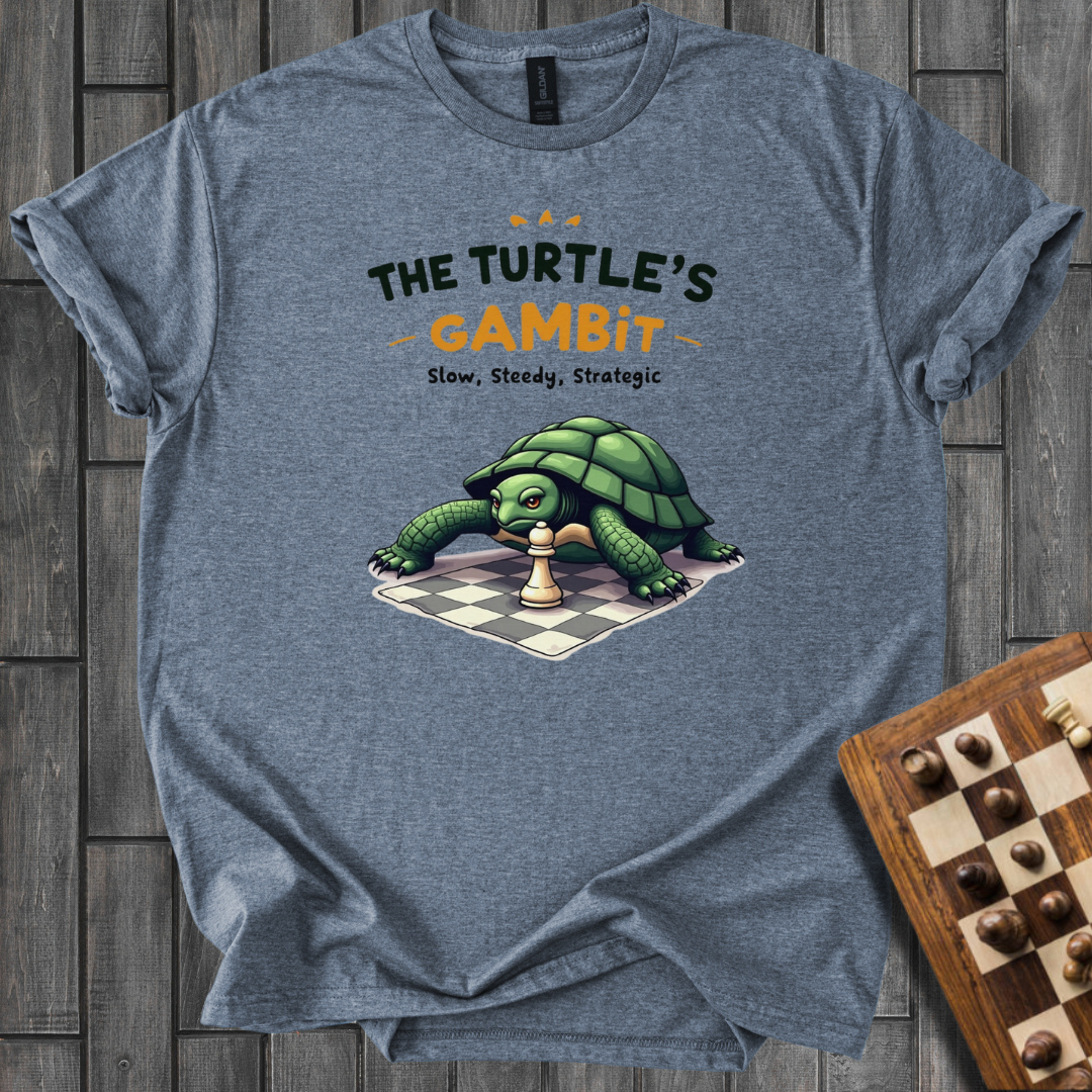 Turtle Wisdom Chess T-Shirt