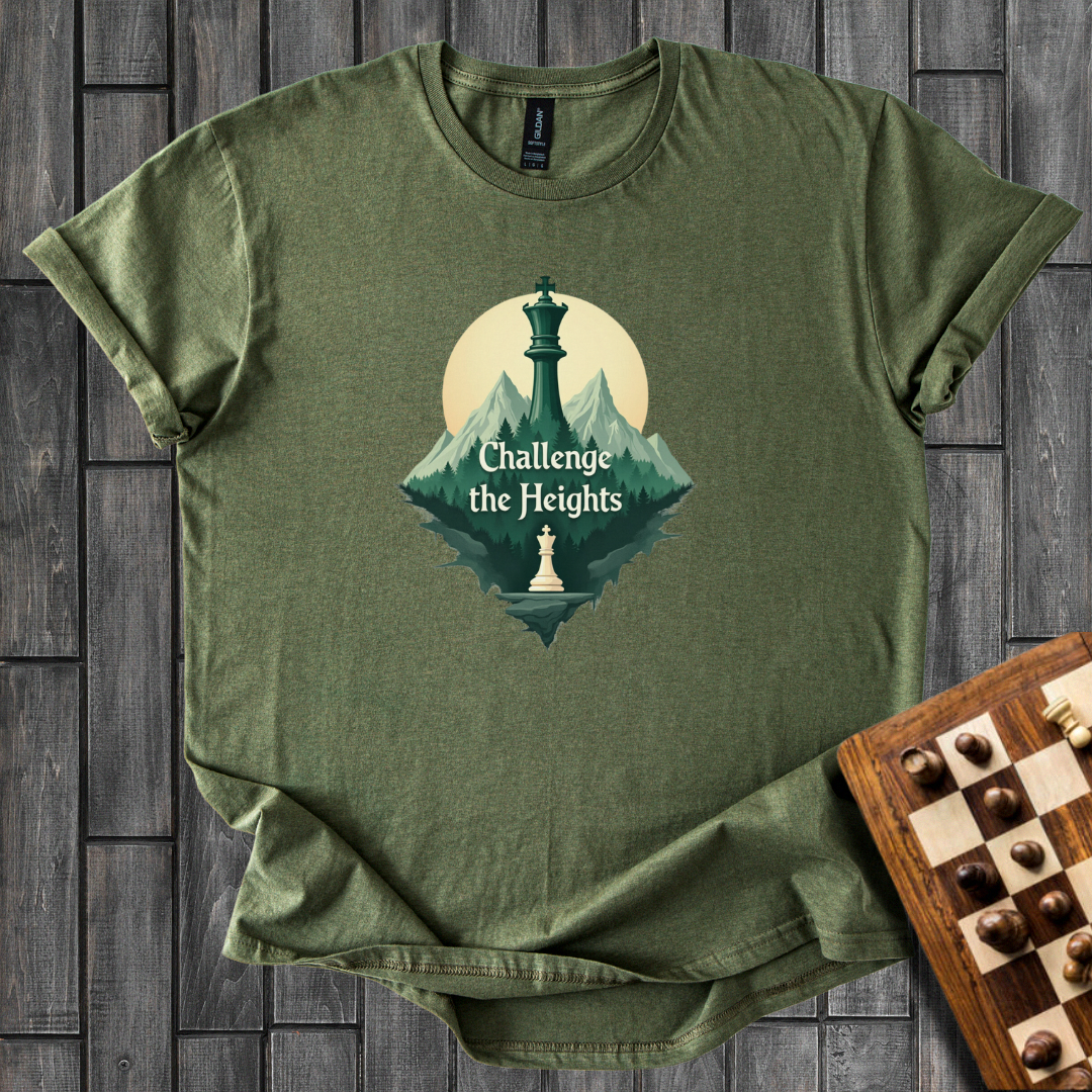 Challenge The Heights Chess T-Shirt