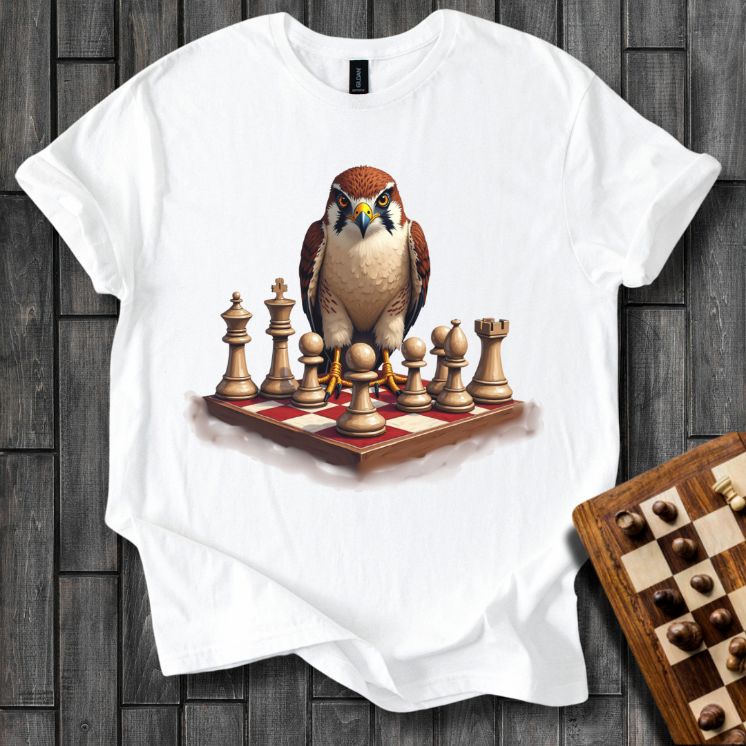 Falcon’s Check Chess T-Shirt
