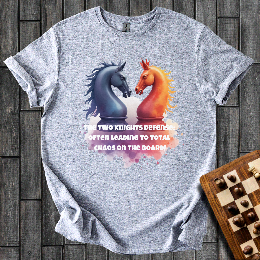 The Two Knights Defense Chess T-Shirt