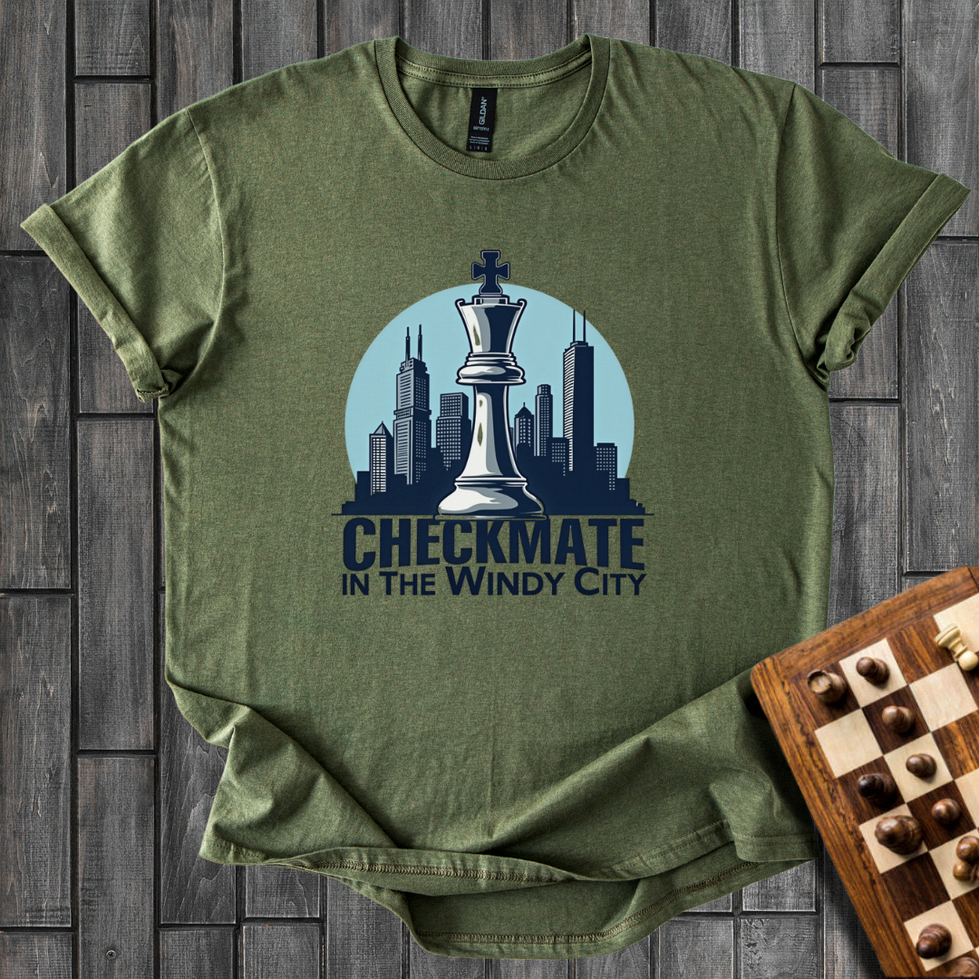 Checkmate In The Windy City Chess T-Shirt