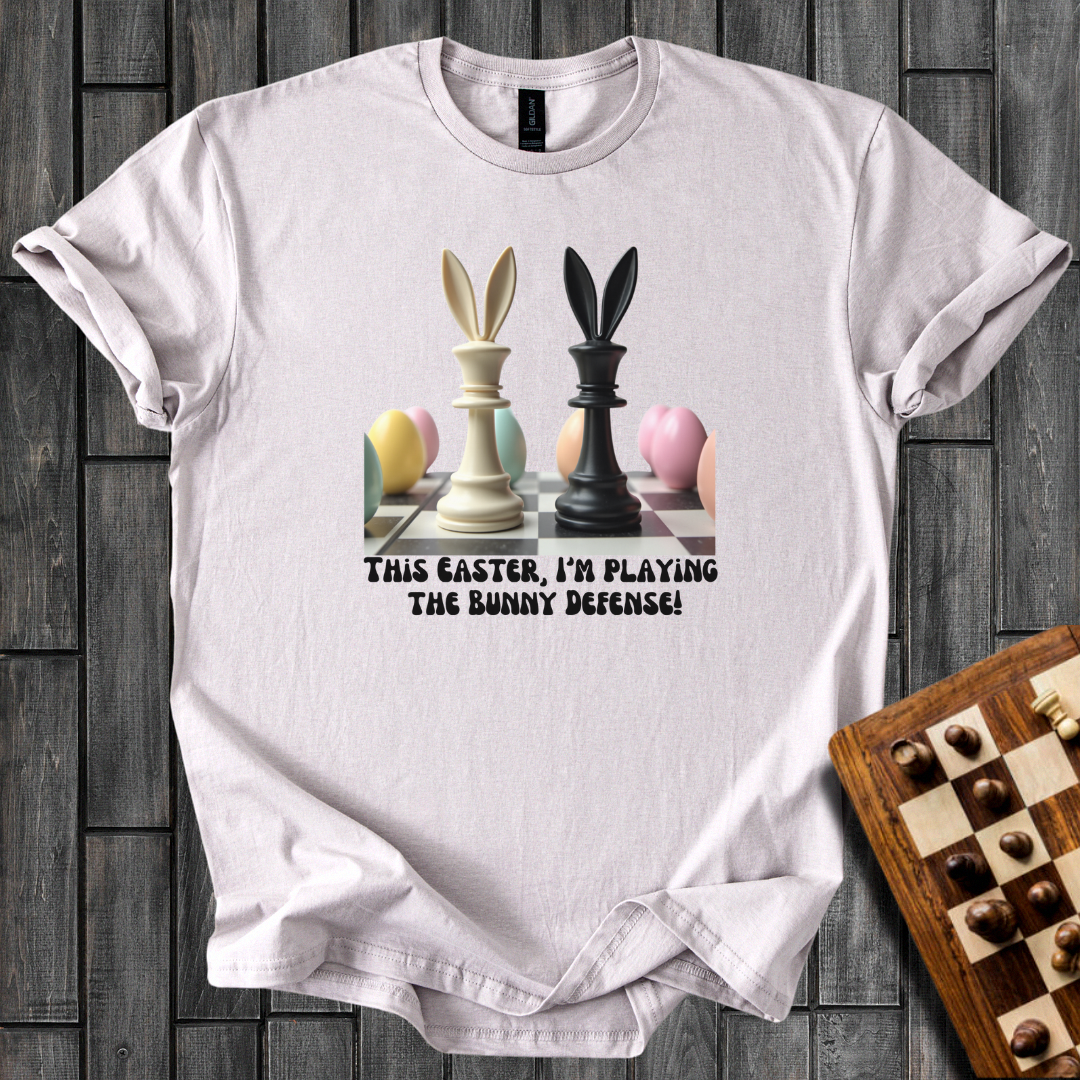 Bunny Defense Chess T-Shirt