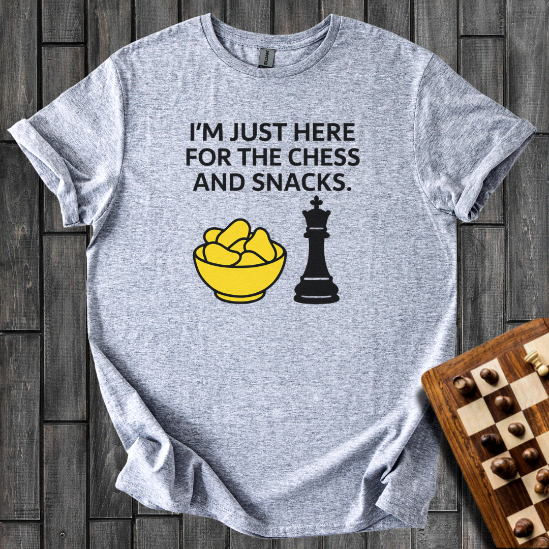Chess And Snacks T-Shirt