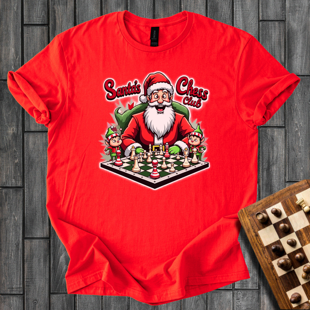 Santa Strategists Chess T-Shirt
