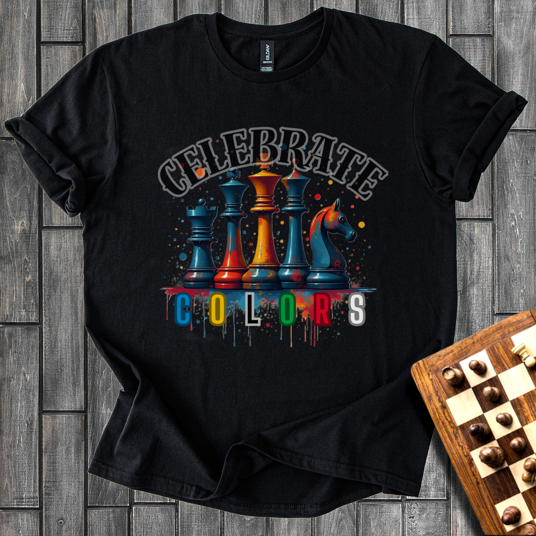 Futuristic Royalty Chess T-Shirt