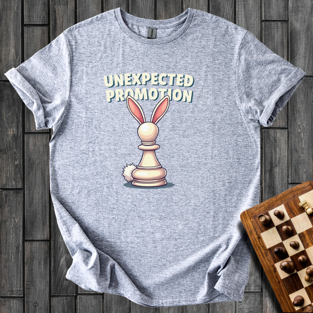 Unexpected Promotion Chess T-Shirt