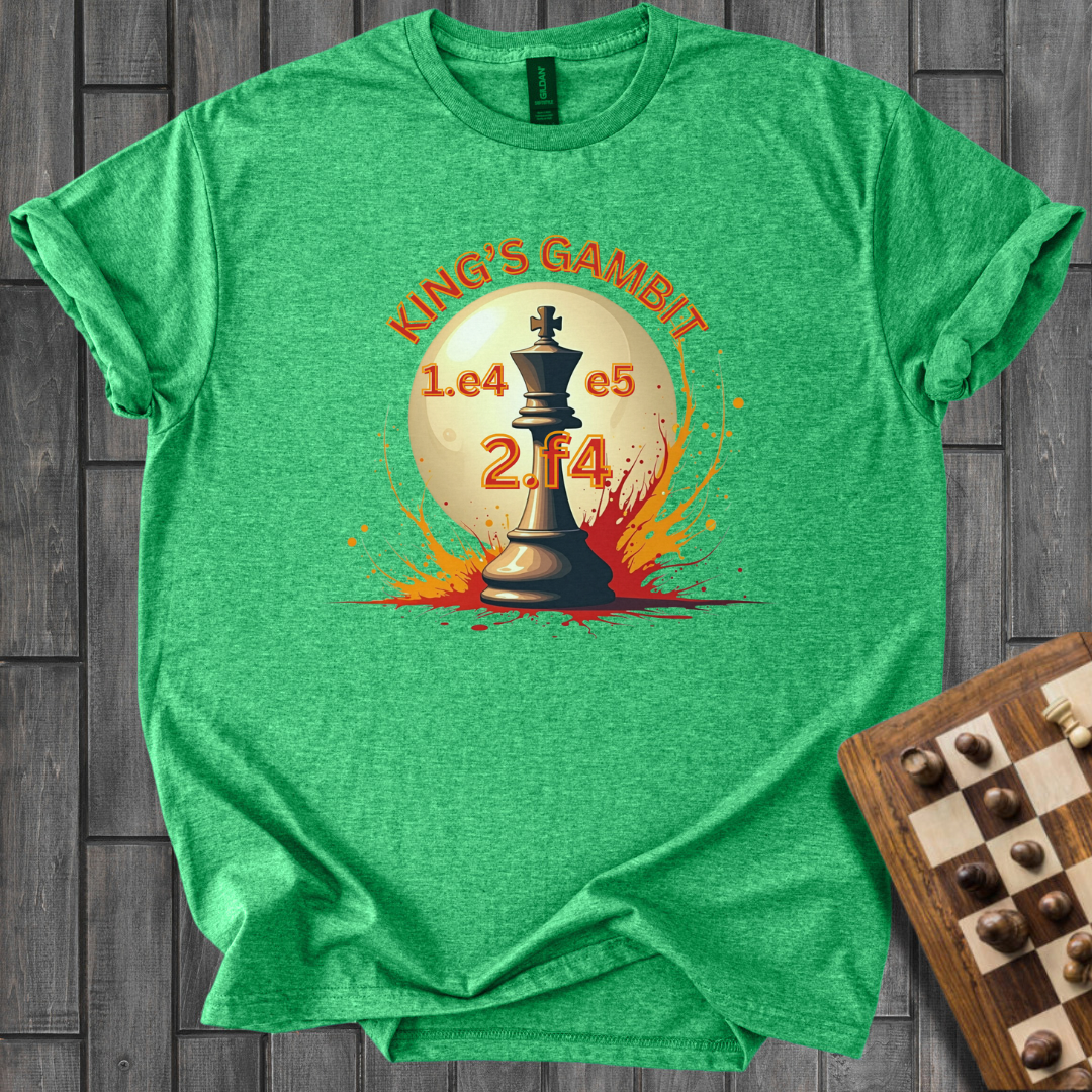 Real King's Gambit Chess T-Shirt