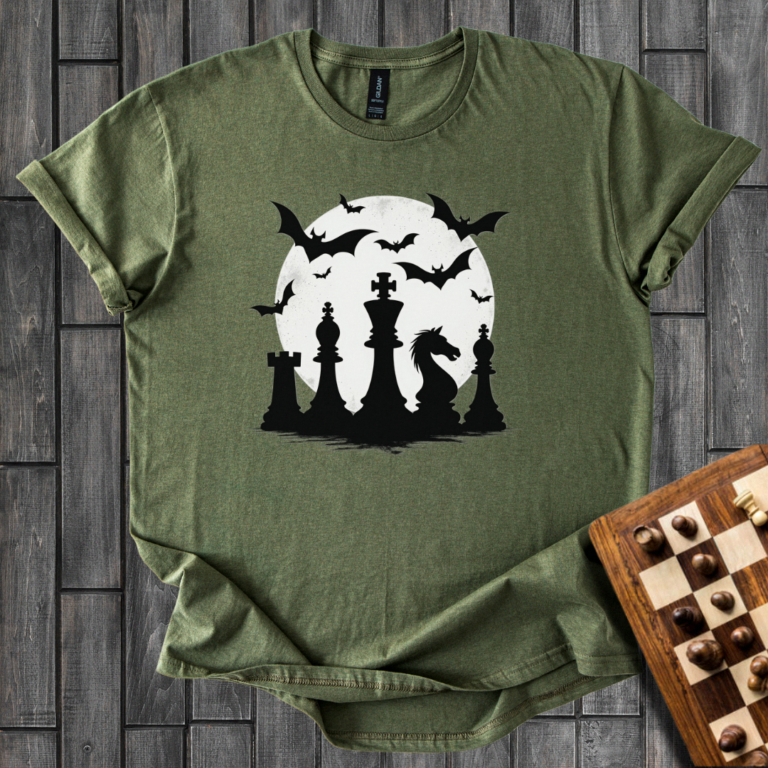 Midnight Strategy Chess T-Shirt
