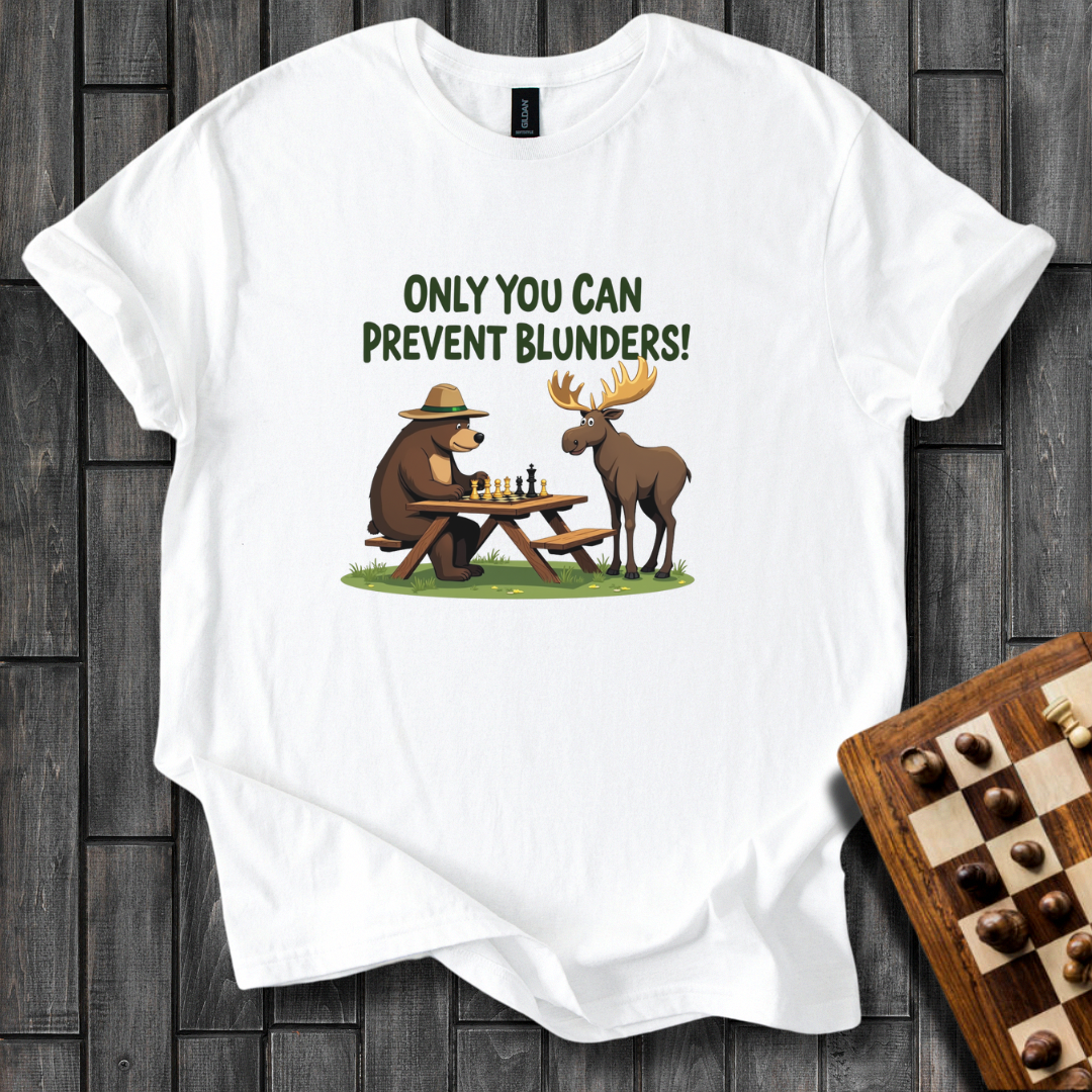 Forest Clash Chess T-Shirt