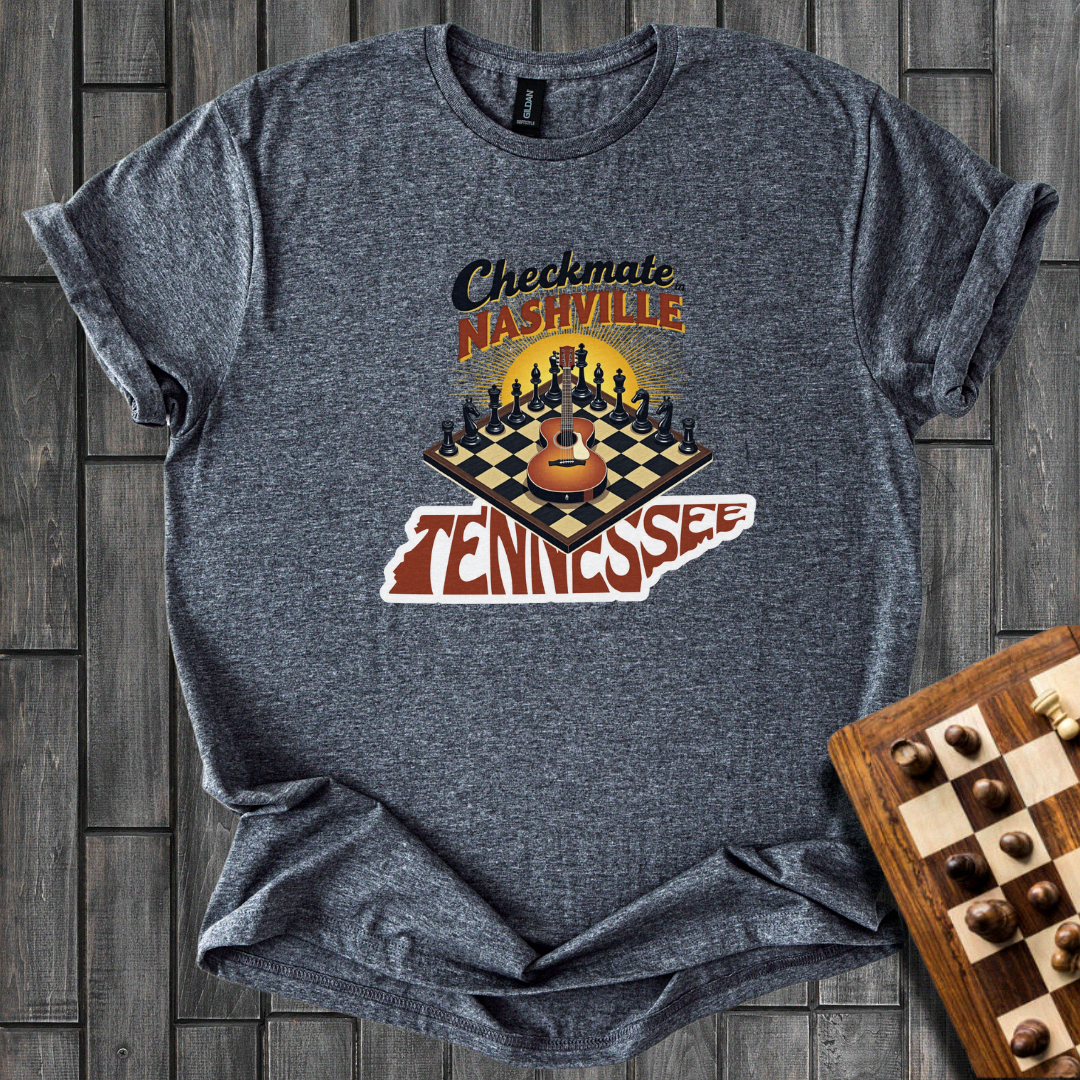 Checkmate in Nashville Chess T-Shirt