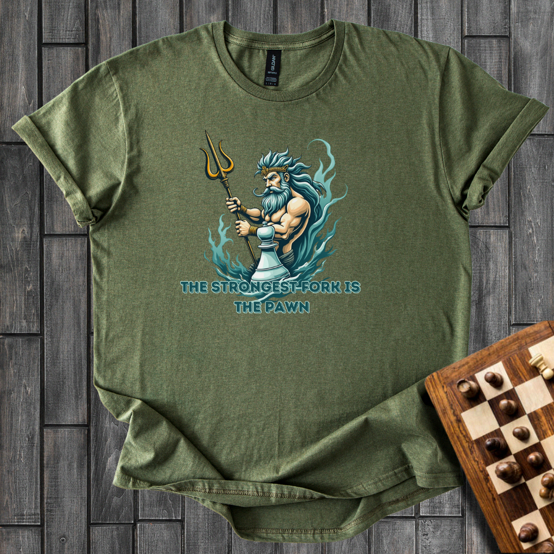 Poseidons Fork Chess T-Shirt