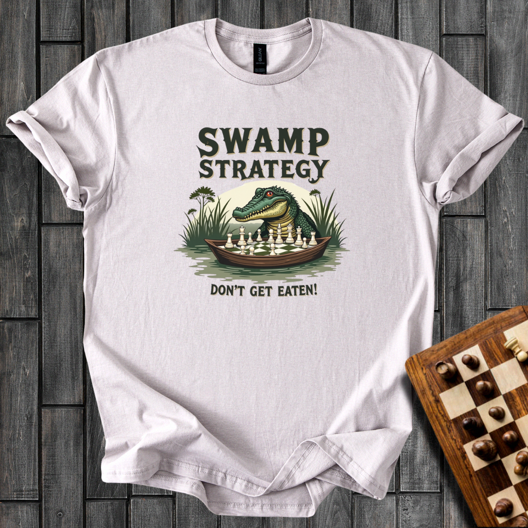 Swamp Strategy Chess T-Shirt