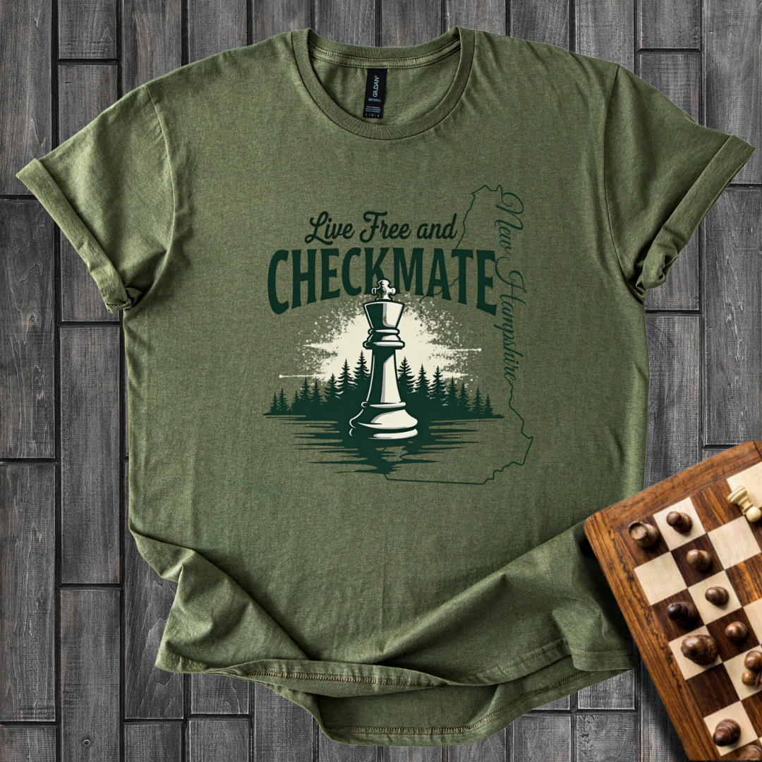 Granite State Gambit Chess T-Shirt
