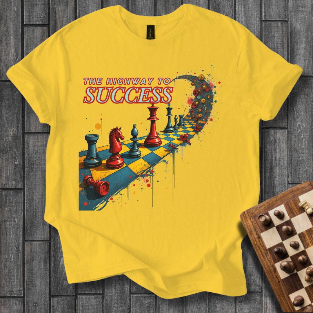 The Highway to Success Chess T-Shirt