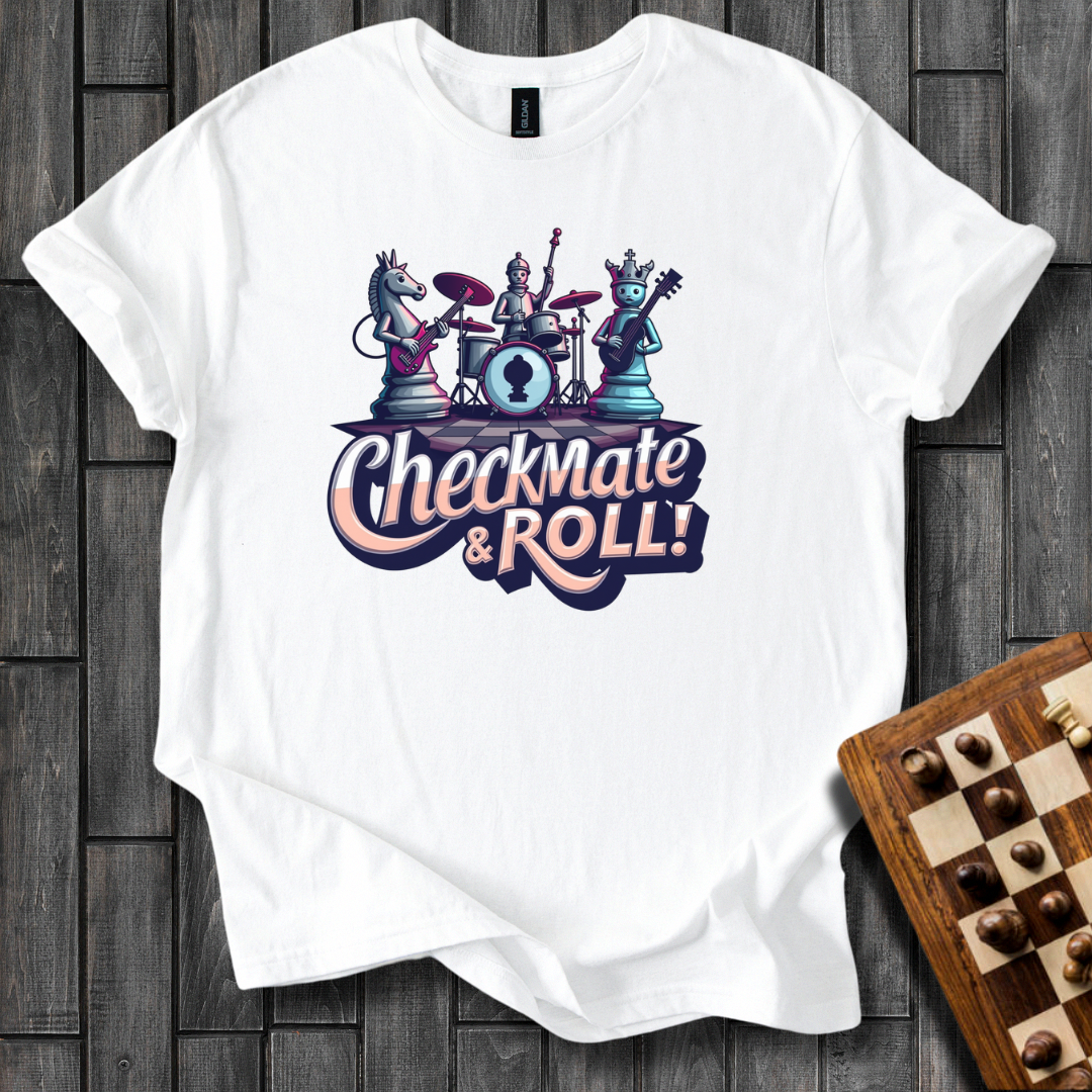 Checkmate&Roll Chess T-Shirt