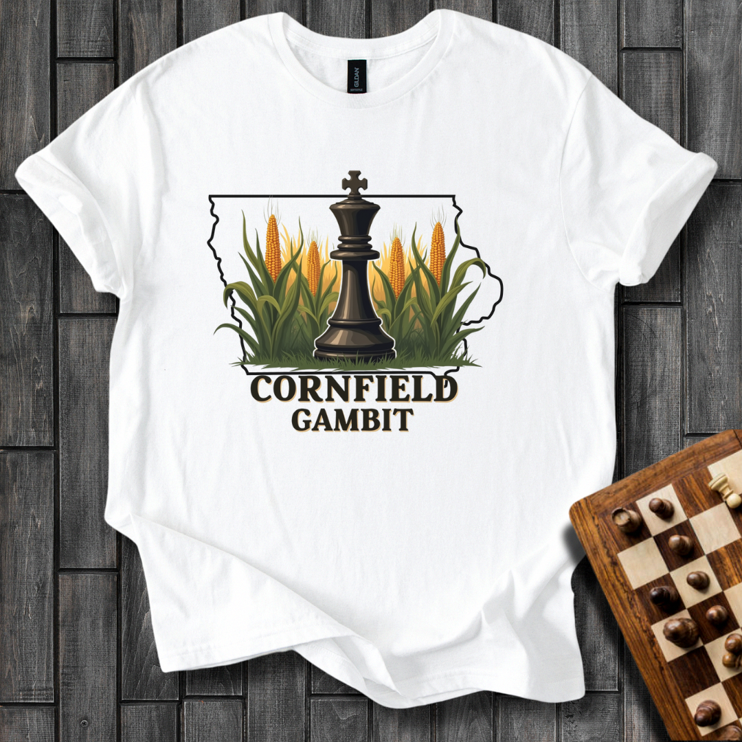 Iowa Gambit Chess T-Shirt
