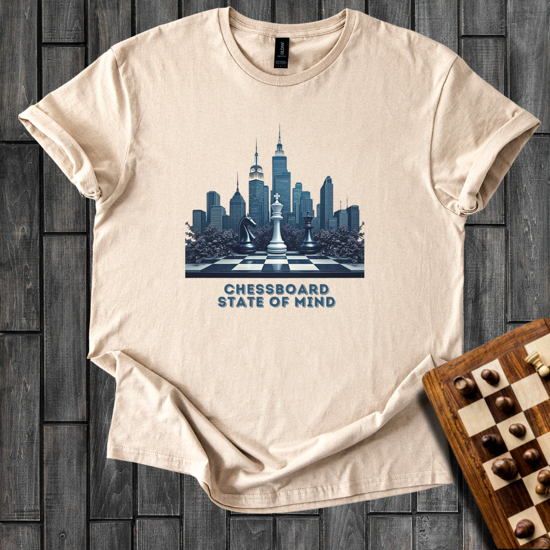 Chessboard State of Mind Chess T-Shirt