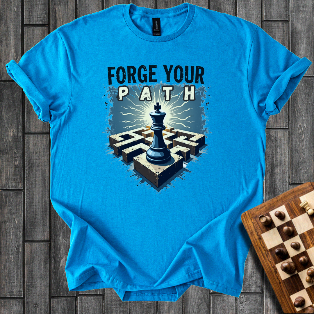 Forge Your Path Chess T-Shirt