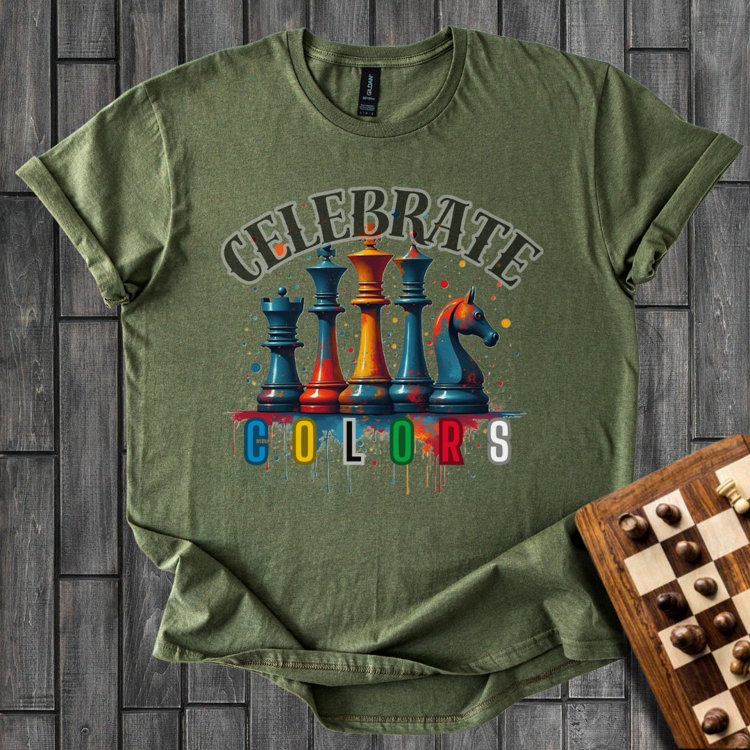 Futuristic Royalty Chess T-Shirt