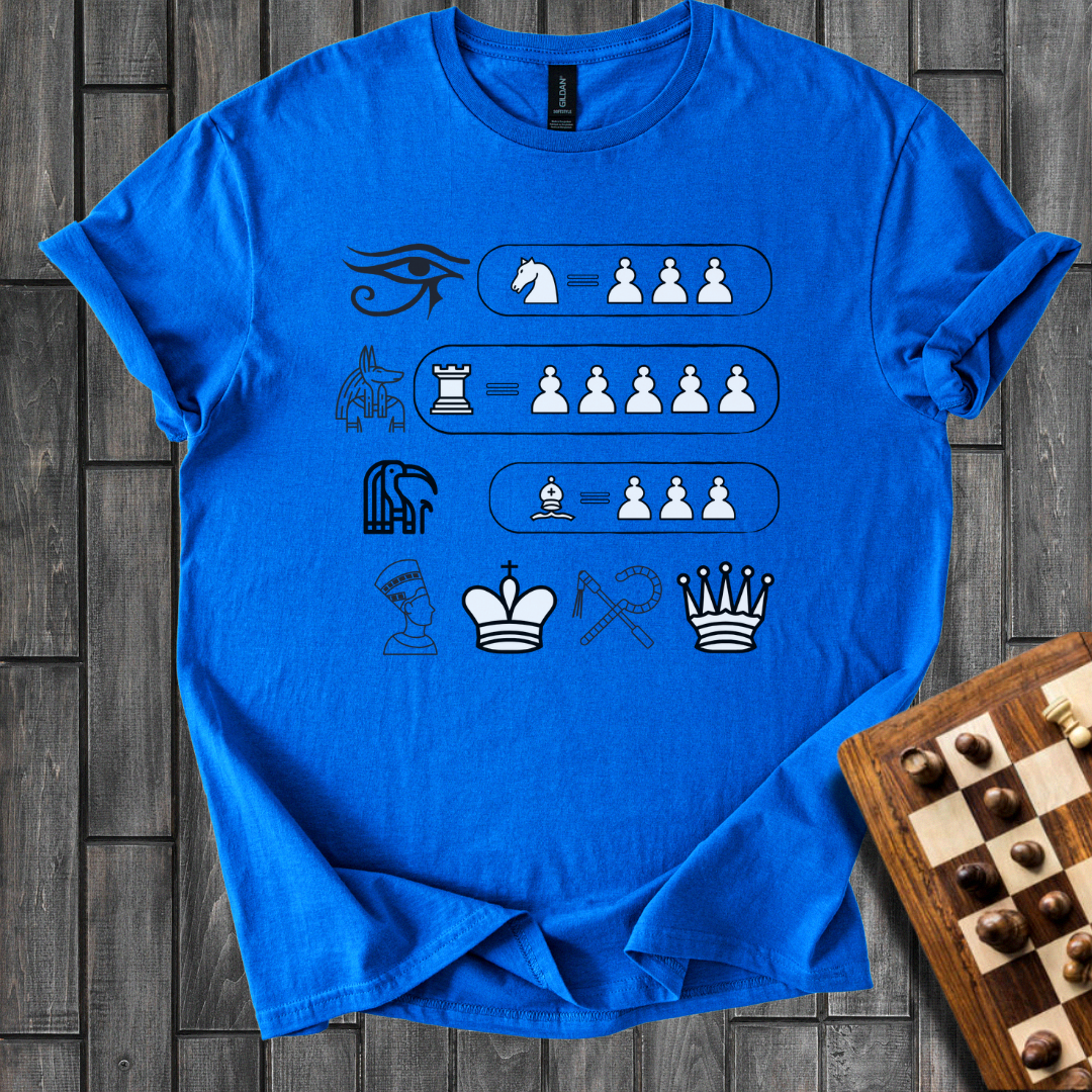 Chess Hieroglyphs T-Shirt