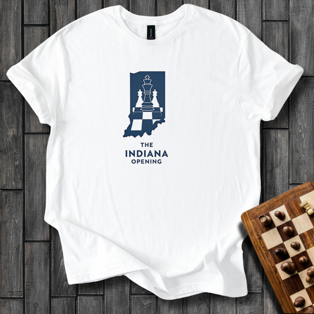 The Indiana Opening Chess T-Shirt