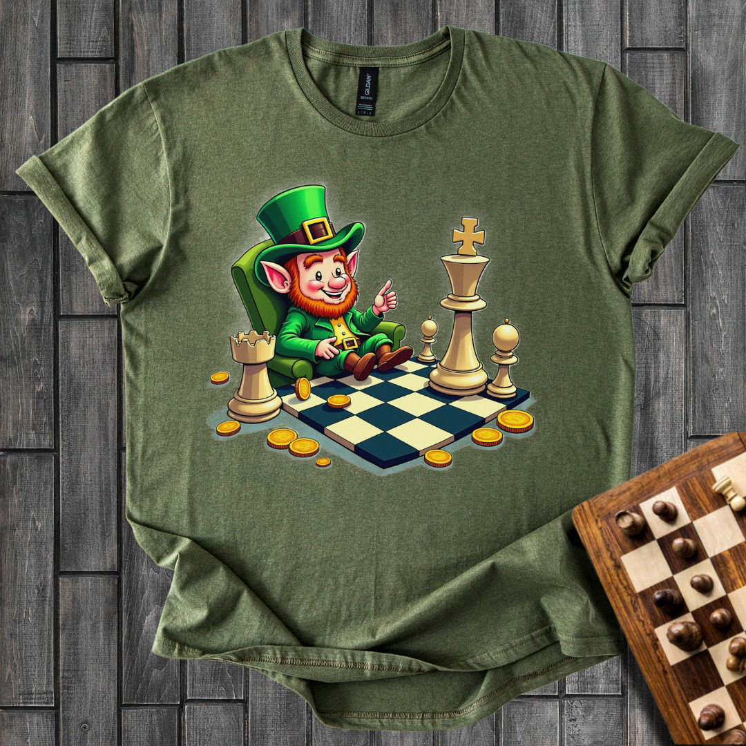 Lucky Gambit Chess T-Shirt