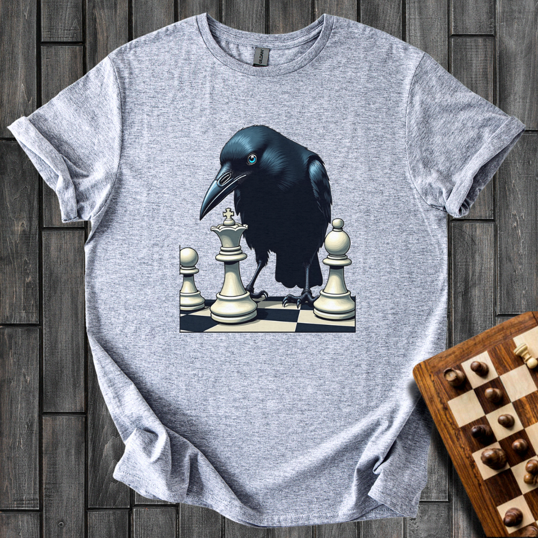 The Clever Crow Chess T-Shirt