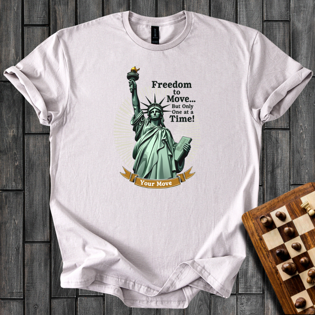 Freedom to Move Chess T-Shirt
