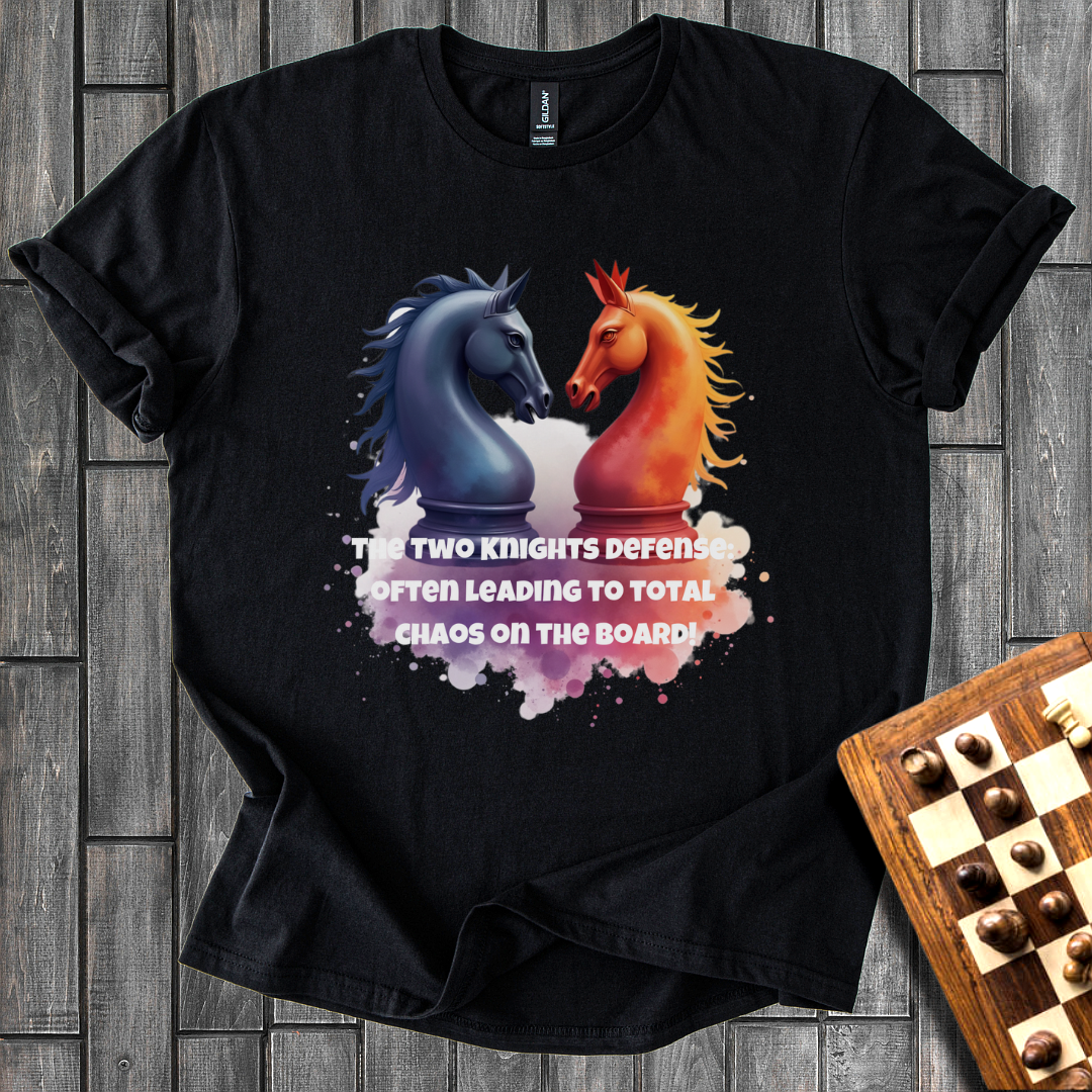 The Two Knights Defense Chess T-Shirt